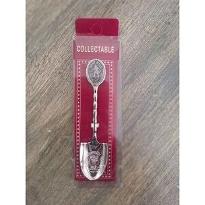 Boot Hill Dodge City Kansas Pewter Collectible Spoon With Box Souvenir USA made